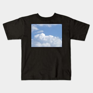 Inspirational Sky Art Fluffy Clouds Kids T-Shirt